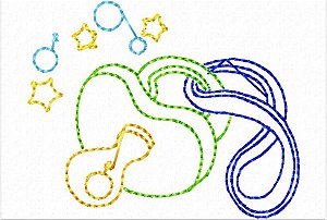 Matriz Bordado Para Frandinhas Colorido