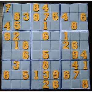 Matriz Bordado Sudoku