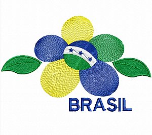 Matriz Bordado Torcida Do Brasil