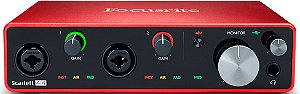 Interface de audio FOCUSRITE SCARLETT 4I4 GEN3