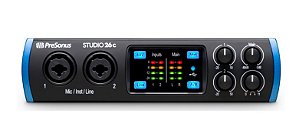Interface de audio FOCUSRITE SCARLETT 4I4 GEN3 - Tudo pra