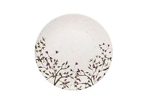 Prato Sobremesa Cerâmica 19cm Unni Lilac Oxford