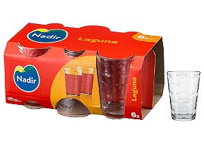 Conjunto de Copos 280ml Ginga 6 Peças - Nadir