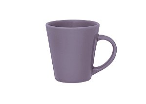 Caneca 250mL Drop Roxa Cerâmica Biona