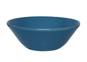 Tigela Cereal 500mL Cerâmica Conic Azul Biona