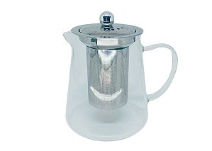 Chaleira 750mL Vidro Boro com Infusor Fratelli