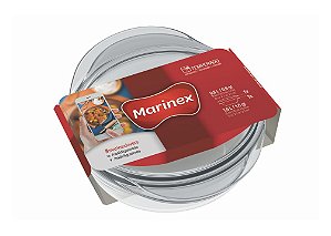 Terrina Redonda 2,3L Média (1,5L Base e 0,8L Tampa) Marinex