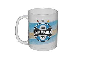Caneca 300mL Grêmio Cerâmica Glassral