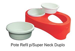 Pote Refil 540mL para Super Neck Duplo Sortido Furacão Pet
