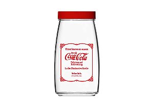 Pote Vidro Decoração Coca-Cola 1,2L Nadir