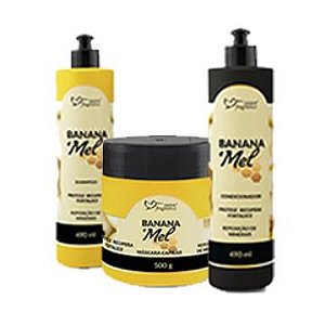 Kit Capilar Banana e Mel