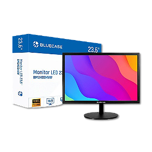 MONITOR 23,6" PRETO LED BLUECASE - 75HZ / FULL HD