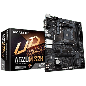 PLACA MAE GIGABYTE A520M S2H AM4 DDR4