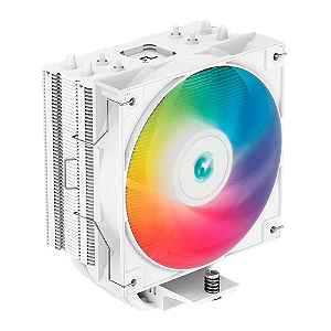 COOLER DEEPCOOL GAMMAXX SERIES AG400 WH, ARGB, 120MM, BRANCO, R-AG400-WHANMC-G-2