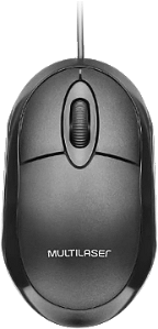 MOUSE CLASSIC COM FIO DA MULTILASER