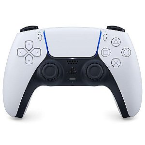 CONTROLE SONY DUALSENSE PS5, SEM FIO, BRANCO