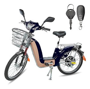 Bicicleta Elétrica Scooter 350w 48v 12ah Sousa Azul