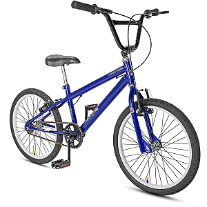 Bicicleta Masculina Infantil Aro 20 DKS Cross Style BMX Bike - Azul