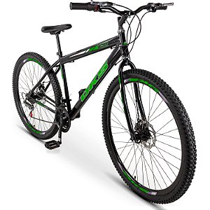 Bicicleta Aço Carbono DKS Aro29 Mtb Freios A Disco 21Marchas - Verde