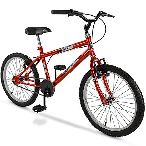 Bicicleta Cross Bmx Dks Criança Aro 20 Free Style Infantil / Laranja