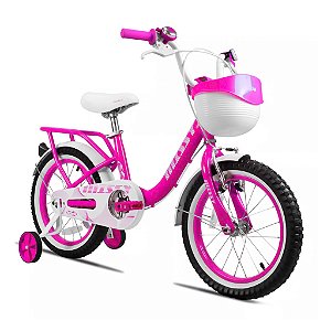 Bicicleta Aro 16 Missy Pro-x Infantil Meninas Com Rodinhas - Cor Rosa