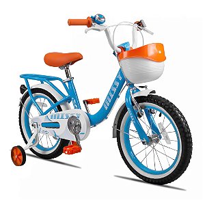 Bicicleta Aro 16 Missy Pro-x Infantil Meninas Com Rodinhas - Cor Azul