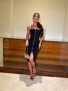 VESTIDO LUIZA PRETO