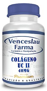 Colágeno UC II 40mg  - Cápsulas  Autêntico e Original