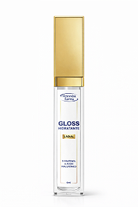 Gloss labial com acido hialurônico (Ácido hialurônico, Vitamina E, Dexpantenol) 6ml
