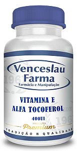 Vitamina E (Alfa Tocoferol) 400ui - Cápsulas