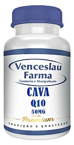 CavaQ10 50mg A Coenzima Q10 com 18x Mais Absorção c/60