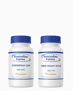Red Yeast Rice 300mg + Coenzima Q10 100mg – 60 Cápsulas