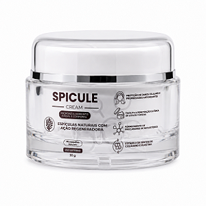 Spicule Cream® | Microagulhamento Natural em Creme para Renovação Da Pele e Estímulo de Colágeno 30g