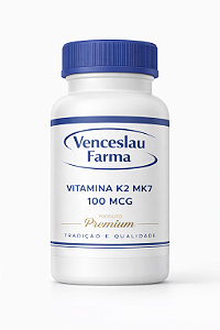 Vitamina K2 MK7 (Menaquinona) 100mcg - Cápsulas