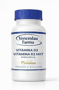 Vitamina D3 10.000ui e Vitamina K2 MK7 100mcg