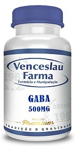 GABA (ácido gama-amino butírico) 500mg - Cápsulas