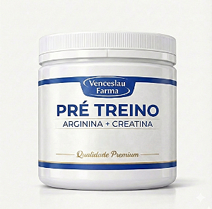 Creatina e Arginina - Pré Treino 300g (com dosador)