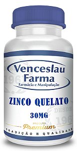 Zinco Quelato 30mg - Cápsulas