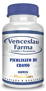 Picolinato de Cromo 100mcg - Cápsulas