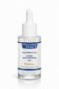 Serum Vitamina C 5% e Ácido Hialurônico 10%
