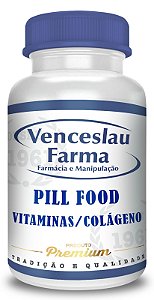 Pill Food Vitaminas (cabelo, pele e unha)