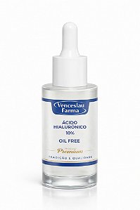 Serum Hidratante (Ácido Hialurônico 10%) - Oil Free