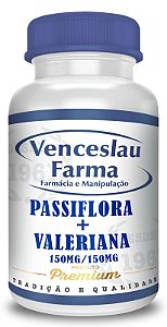 Passiflora 150mg + Valeriana 150mg - Cápsulas