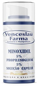 Minoxidil 5% + Propilenoglicol 5% (solução hidroalcóolica)