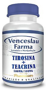 Teacrina 100mg + Tirosina 500mg - Cápsulas