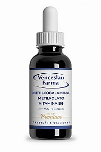 Metilfolato 2.000mcg + Metilcobalamina 4.000mcg + Vitamina B6 60mg - Sublingual 50ml
