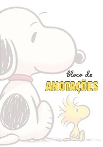 PAPEL DE CARTA SNOOPY - SOB ENCOMENDA