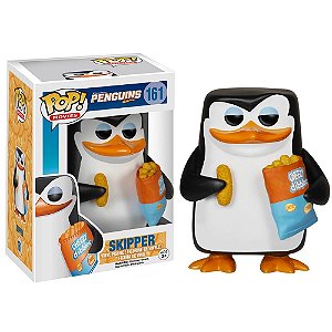 Boneco Funko Pop Skipper 161 Penguins Madagascar