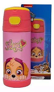Garrafa Top Handle Skye Patrulha Canina