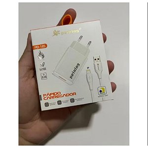 CARREGADOR RAPIDO IOS PEI-185